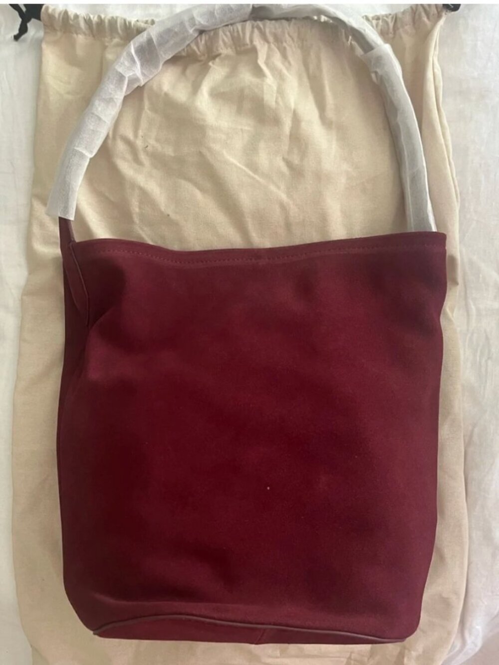 New! J. Crew Berkeley Bucket Bag Suede Leather CM930